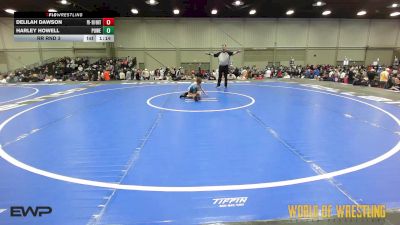43 lbs Rr Rnd 3 - Delilah Dawson, Potentially Dangerous vs Harley Howell, Powerhouse Gold 9U