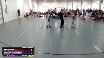 71 lbs Placement Matches (8 Team) - Keian Linnell, Utah vs Zachary Silverstein, New Jersey