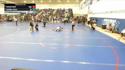 132 lbs Champ. Round 3 - Jacob Rice, El Camino Real Charter vs Daniel Avila, Rough House
