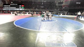126 lbs Champ. Round 2 - Micah Lee, Vanden vs Colton Stanbridge, Ponderosa