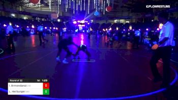 102 lbs Round Of 32 - Izaak Armendarez, 208 Spartan vs Lj Herburger, Dog Patch