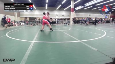 285 lbs Round Of 16 - Dallen Clift, West Texas Grapplers Wrestling Club vs Davis Tejada, 3F Wrestling