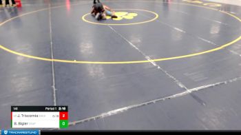 141 lbs Champ. Round 2 - Joseph Triscornia, Baker (Kan.) vs Brandon Bigler, Colorado State University - Pueblo