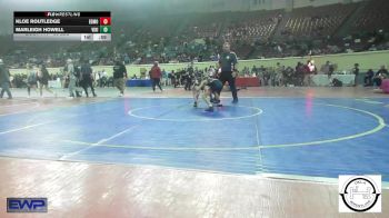 68 lbs Consolation - Kloe Routledge, Edmond North vs Marleigh Howell, Viking Wrestling Club