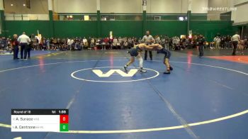 113 lbs Prelims - Anthony Surace, Webster Schroeder vs Angelo Centrone, Mahopac