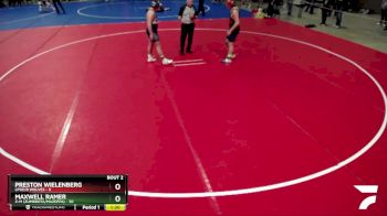 235 lbs Semis (4 Team) - Maxwell Ramer, Z-M (Zumbrota/Mazeppa) vs Preston Wielenberg, LPGE/B Wolves