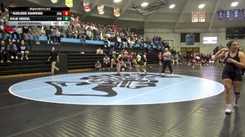 170 lbs Quarterfinal - Jolie Seidel, Vinton-Shellsburg vs Raelene Hawkins, Iowa Valley, Marengo