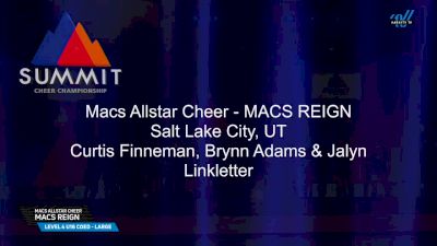 Mac's Allstar Cheer - Reign [2025 L4 U16 Coed - Large Finals] 2025 The Summit