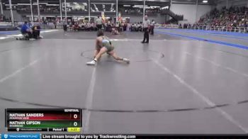 113 lbs Semifinal - Nathan Gipson, Riverbend vs Nathan Sanders, Mountain View