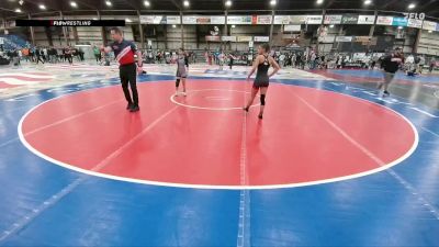 106 lbs Champ. Round 1 - Joslyn Swanson, Siouxland Wrestling Academy vs Dani Curiel, BHRV Nighthawks