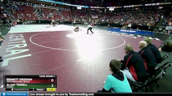 D1-157 lbs Cons. Round 2 - Bennett Weidman, Wisconsin Rapids Lincoln vs Elijah Terrell, Slinger