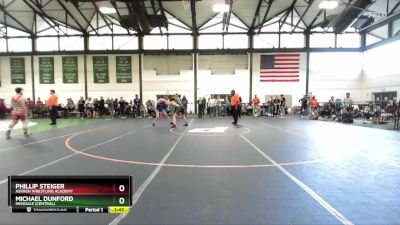 129-137 lbs Champ. Round 1 - Phillip Steiger, Askren Wrestling Academy vs Michael Dunford, Hinsdale (Central)