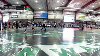 140 lbs Quarterfinal - Roni McMillian, SLAM! Nevada vs Lillia Verduzco, South Tahoe