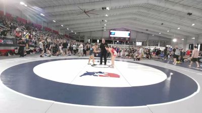 135 lbs Cons. Sub-semis - Sophia Vega, Michigan Premier vs Jorja Carroll, Greenwood Wrestling Club