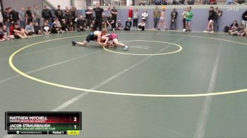 138 lbs Semifinal - Matthew Mitchell, Pioneer Grappling Academy vs Jacob Strausbaugh, Soldotna Whalers Wrestling Club