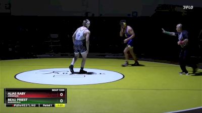 157 lbs 1st Place Match - Beau Priest, Bakersfield vs Alias Raby, Anderson