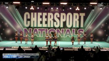 Rebelz Cheer - Lady Legacy [2026 L4 Senior - D2 - Small - A Day 1] 2026 CHEERSPORT National All Star Cheerleading Championship
