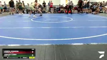 220 lbs Round 1 (6 Team) - Jordan Curry, SLWC vs Joseph Johnson, Glasgow WA