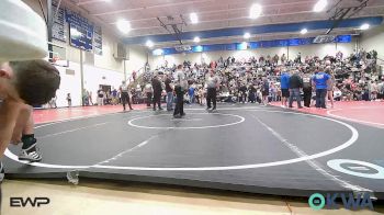 130 lbs Rr Rnd 1 - Dayson Swan, IRONMEN Wrestling Club vs Jarrod Branchcomb, Claremore Wrestling Club