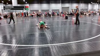 90 lbs 3rd Place Match - Oj Hall**, GOK vs Roan Rickel, Team Aggression