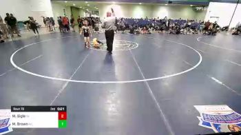 60 lbs Consi Of 8 #2 - Byron Rice, PA vs Liam Hinton, VA