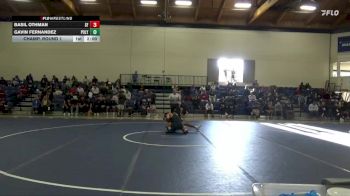 157 lbs Champ. Round 1 - Gavin Fernandez, Cal Poly SLO vs Basil Othman, San Francisco State