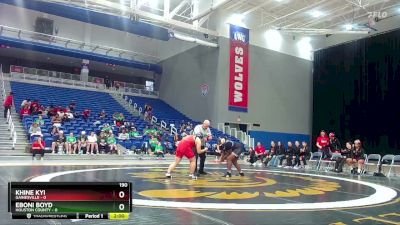 190 lbs 2nd Wrestleback (16 Team) - Khine Kyi, Gainesville vs Eboni Boyd, Houston County