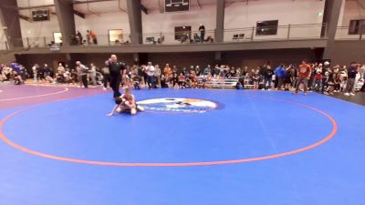U10 FS - 77 lbs Champ. Round 1 - Francis Osborn, Askeo International Mat Club vs Flint Brown, Ellensburg Wrestling Club