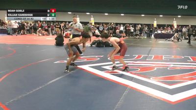 106 lbs Consi Of 64 #2 - Noah Goelz, IN vs Killian Kaneshige, AZ