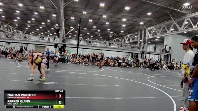 150 lbs Round 6 (8 Team) - Nathan Wachter, Savage King Pins vs Parker Quinn, Ohio Gold