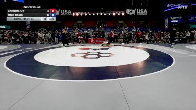 165 lbs Cons. Rd Of 64 - Cannon Joy, SC vs Milo Davis, MA