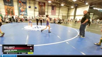 84 lbs Rd# 10- 4:00pm Saturday Final Pool - Beau Abbott, Team Michigan vs Landon Wilson, Westshore D.S