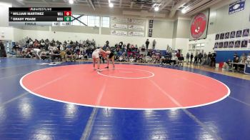 190 lbs Final - William Martinez, Wells vs Grady Pease, Medomak Valley