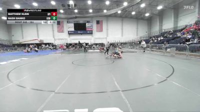 184 lbs Quarterfinal - Nash Banko, USMAPS vs Matthew Klein, Rensselaer Polytechnic Institute