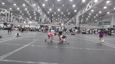 102 lbs Round 5 (6 Team) - Karina Batres, South Side WC vs Amiya Walker, Ground Up USA