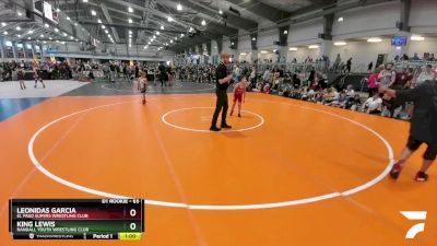 65 lbs Champ. Round 1 - Leonidas Garcia, El Paso Supers Wrestling Club vs King Lewis, Randall Youth Wrestling Club