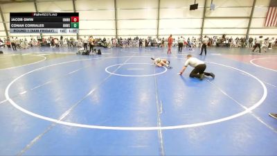 96 lbs Round 1 (9am Friday) - Jacob Gwin, Untouchables, MN vs Conan Corrales, Rough House W.C.