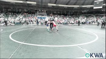 43 lbs Consi Of 16 #2 - Benjamin Kroll, Raw Wrestling Club vs Walker Williams, Team Tulsa Wrestling Club
