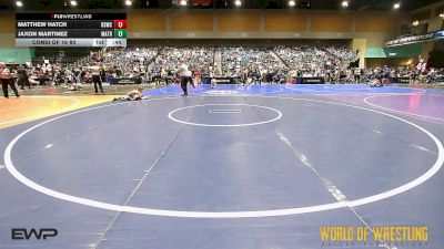 55 lbs Consi Of 16 #2 - Matthew Hatch, Rising Sun Wrestling Club vs Jaxon Martinez, Matrats Rebooted