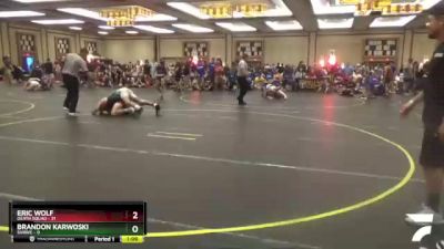 155 lbs Round 1 (6 Team) - Brandon Karwoski, SVRWC vs Eric Wolf, Death Squad