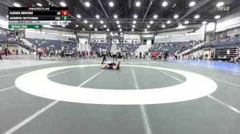 141 lbs Cons. Round 3 - Kaden Brown, Montevallo vs Joseph Hutchins, Southeastern