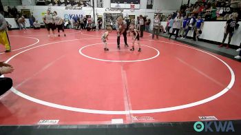 37 lbs Consolation - Landon Bryan, Coweta Tiger Wrestling vs Kottyn Greer, Salina Wrestling Club