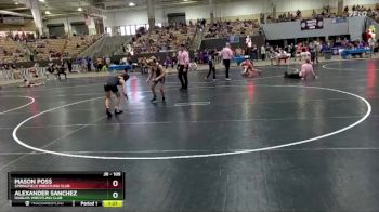 105 lbs Cons. Round 2 - Mason Poss, Springfield Wrestling Club vs Alexander Sanchez, Diablos Wrestling Club