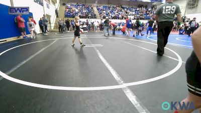 60-66 lbs Rr Rnd 2 - Audrey Hembree, Wyandotte Youth Wrestling vs Roselyn Mosby, Wyandotte Youth Wrestling