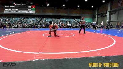 135 lbs Consi Of 64 #2 - Diego Felix, Hyperbolic vs Jonas Camillo, Salem Elite Mat Club