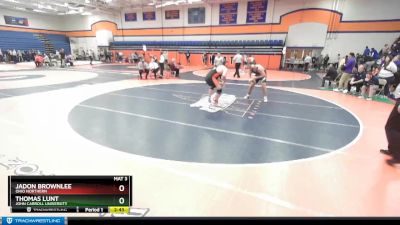 285 lbs Cons. Round 3 - Jadon Brownlee, Ohio Northern vs Thomas Lunt, John Carroll University