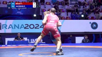 87 kg Qualif. - Tomislav Brkan, Croatia vs Payton Jon Jacobson, United States