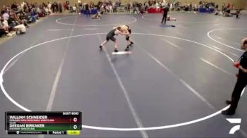 126 lbs Cons. Round 2 - Deegan Birkaker, Highway Wrestling vs William Schneider, Mounds View Mustangs Wrestling Club