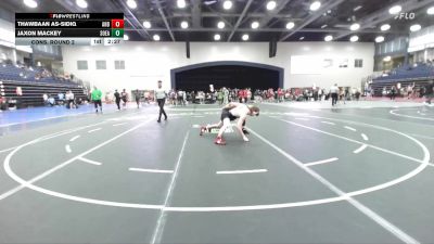 149 lbs Cons. Round 2 - Thawbaan As-Sidiq, Andrew College vs Jaxon Mackey, Southeastern