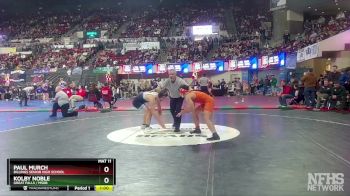 AA - 170 lbs Cons. Round 3 - Kolby Noble, Great Falls / MSDB vs Paul Murch, Billings Senior High School